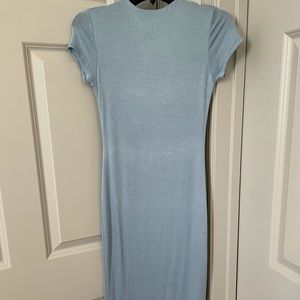 Soft blue dress